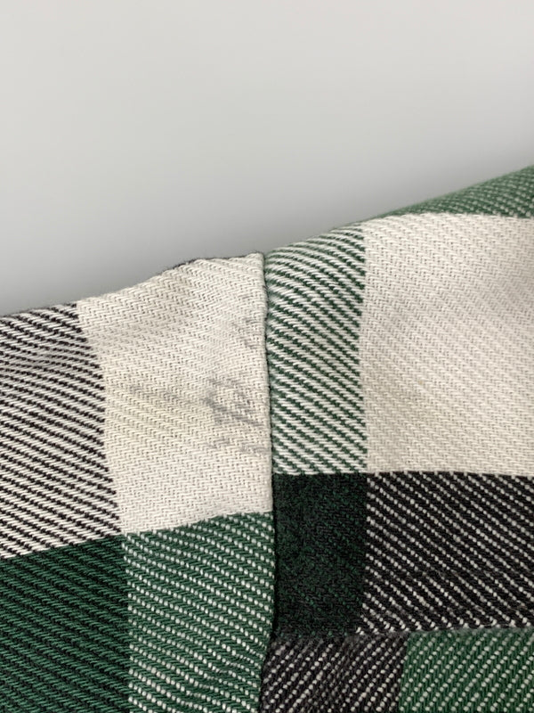 【中古品】【メンズ】 FIVE BROTHERS ファイブ ブラザー 90S HEAVY FLANNEL SHIRT 90年代 ヘビー フランネル シャツ チェック 長袖 ロングスリーブ 146-260827-hu-28-min サイズ：L カラー：グリーン/ブラック/ホワイト（チェック） 万代Net店