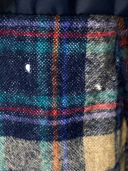 【現状渡し品】【メンズ】 PENDLETON ペンドルトン 70S WOOL CHECK SHIRT 70年代 ウール チェック シャツ 長袖 シャツ ロングスリーブ 146-260827-hu-29-min サイズ：L カラー：マルチカラー 万代Net店
