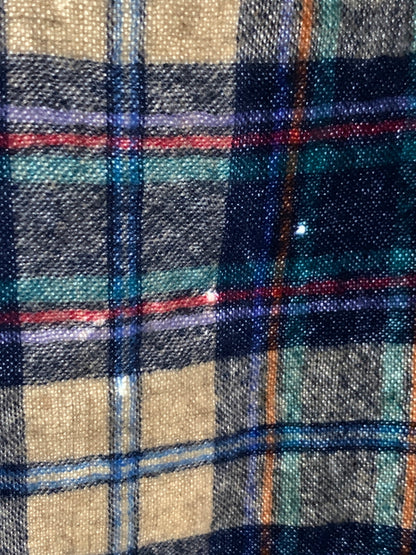 【現状渡し品】【メンズ】 PENDLETON ペンドルトン 70S WOOL CHECK SHIRT 70年代 ウール チェック シャツ 長袖 シャツ ロングスリーブ 146-260827-hu-29-min サイズ：L カラー：マルチカラー 万代Net店