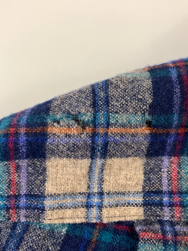 【現状渡し品】【メンズ】 PENDLETON ペンドルトン 70S WOOL CHECK SHIRT 70年代 ウール チェック シャツ 長袖 シャツ ロングスリーブ 146-260827-hu-29-min サイズ：L カラー：マルチカラー 万代Net店