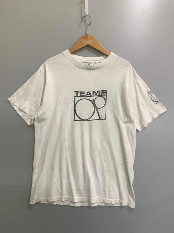 【中古品】【メンズ】 OCEAN PACIFIC オーシャン パシフィック OP 90S SURF PHOTO TEE 90年代 サーフ ティー 半袖 Ｔシャツ ショートスリーブ 146-260829-hu-08-min サイズ：タグほつれのため不明 カラー：ホワイト 万代Net店