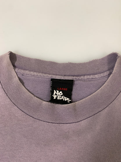 【中古品】【メンズ】 NO FEAR ノーフィアー 90S S S TEE 90年代 ショートスリーブ ティーシャツ Tシャツ 半袖 146-260829-hu-07-min サイズ：Ｌ カラー：パープル 万代Net店