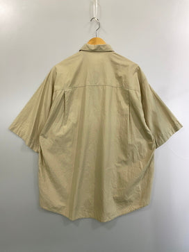 【中古品】【メンズ】 AURALEE オーラリー WASHED FINX TWILL HALF SLEEVED BIG SHIRTS A9SS02TN ウォッシュド フィンクス ツイル ハーフスリーブ ビッグ シャツ メンズ トップス 半袖シャツ 140-260825-em-52-min サイズ：4 カラー：アイボリー 万代Net店