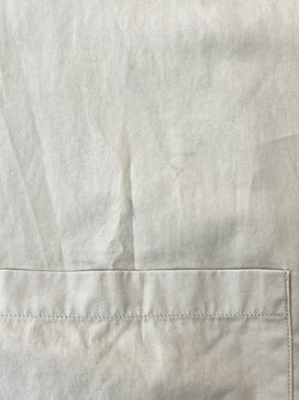 【中古品】【メンズ】 AURALEE オーラリー WASHED FINX TWILL HALF SLEEVED BIG SHIRTS A9SS02TN ウォッシュド フィンクス ツイル ハーフスリーブ ビッグ シャツ メンズ トップス 半袖シャツ 140-260825-em-52-min サイズ：4 カラー：アイボリー 万代Net店