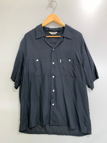 【中古品】【メンズ】 COOTIE クーティー S S OPEN COLOR SHIRT ショートスリーブ オープン カラー シャツ 半袖シャツ 142-260829-hu-18-min サイズ：XL カラー：ブラック 万代Net店