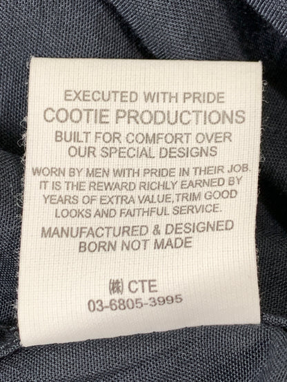 【中古品】【メンズ】 COOTIE クーティー S S OPEN COLOR SHIRT ショートスリーブ オープン カラー シャツ 半袖シャツ 142-260829-hu-18-min サイズ：XL カラー：ブラック 万代Net店