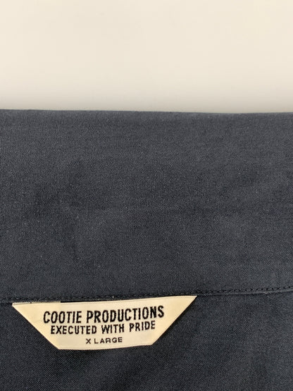 【中古品】【メンズ】 COOTIE クーティー S S OPEN COLOR SHIRT ショートスリーブ オープン カラー シャツ 半袖シャツ 142-260829-hu-18-min サイズ：XL カラー：ブラック 万代Net店