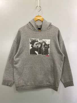 【現状渡し品】【メンズ】 OLD THRASHER オールド スラッシャー 00S JASON CHRISTIAN AND MARK HOODIE ジェイソン クリスチャン アンド マーク フーディー パーカー メンズ トップス 146-260825-em-63-min サイズ：M カラー：グレー 万代Net店