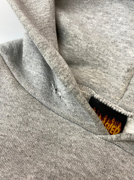 【現状渡し品】【メンズ】 OLD THRASHER オールド スラッシャー 00S JASON CHRISTIAN AND MARK HOODIE ジェイソン クリスチャン アンド マーク フーディー パーカー メンズ トップス 146-260825-em-63-min サイズ：M カラー：グレー 万代Net店
