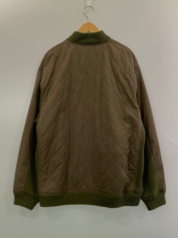 【中古品】【メンズ】 OLD STUSSY オールド ステューシー 90S QUILTING JACKET 90年代 キルティングジャケット アウター ヴィンテージ 142-260903-hu-25-min サイズ：XL カラー：カーキグリーン 万代Net店
