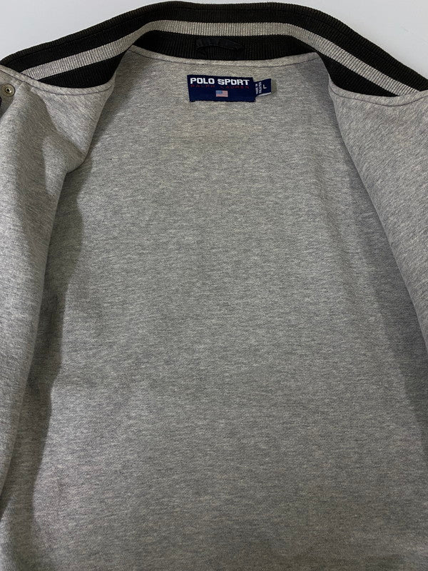 【中古品】【メンズ】 POLO SPORT ポロスポーツ 90S BLOUSON 90年代 ブルゾン メンズ アウター ジップアップジャケット 146-260904-em-04-min サイズ：L カラー：ブラック 万代Net店