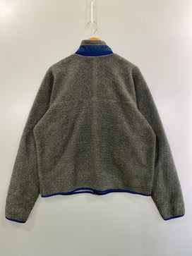 【中古品】【メンズ】 PATAGONIA パタゴニア 90S CLASSIC RETRO-X JACKET 23055 90年代 クラシック レトロX ジャケット メンズ フリース アウター 90年代 ヴィンテージ 144-260825-em-46-min サイズ：L カラー：グレー 万代Net店