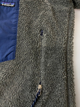 【中古品】【メンズ】 PATAGONIA パタゴニア 90S CLASSIC RETRO-X JACKET 23055 90年代 クラシック レトロX ジャケット メンズ フリース アウター 90年代 ヴィンテージ 144-260825-em-46-min サイズ：L カラー：グレー 万代Net店