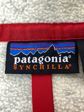 【中古品】【メンズ】 PATAGONIA パタゴニア 00S SYNCHILLA SNAP-T 25450 00年代 シンチラ スナップ プルオーバー ジャケット フリース メンズ アウター ヴィンテージ 144-260825-em-44-min サイズ：L カラー：アイボリー 万代Net店