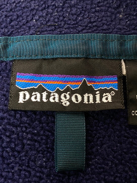 【中古品】【メンズ】 PATAGONIA パタゴニア 90S SYNCHILLA SNAP-T 90年代 シンチラ スナップ プルオーバー ジャケット フリース メンズ アウター ヴィンテージ 144-260825-em-43-min サイズ：L カラー：ダークパープル 万代Net店