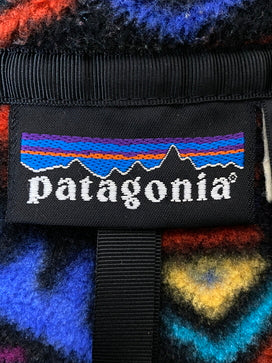 【中古品】【メンズ】 PATAGONIA パタゴニア 90S ABORIGINE PATTERN FLEECE SNAP-T 25205 90年代 アボリジニ パターン フリース スナップ プルオーバー メンズ 144-260825-em-60-min サイズ：L カラー：マルチカラー 万代Net店