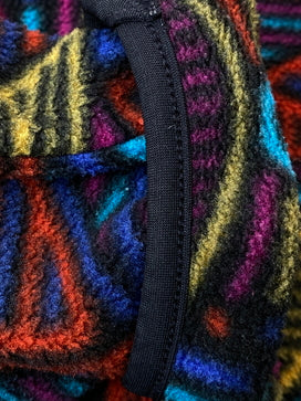 【中古品】【メンズ】 PATAGONIA パタゴニア 90S ABORIGINE PATTERN FLEECE SNAP-T 25205 90年代 アボリジニ パターン フリース スナップ プルオーバー メンズ 144-260825-em-60-min サイズ：L カラー：マルチカラー 万代Net店