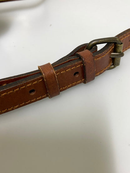 【中古品】【メンズ/レディース】 RALPH LAUREN ラルフローレン SHOLDER BAG ショルダー バッグ 肩掛け ミニサイズ 鞄 カバン ヴィンテージ 188-260830-em-12-min カラー：グリーン系 万代Net店
