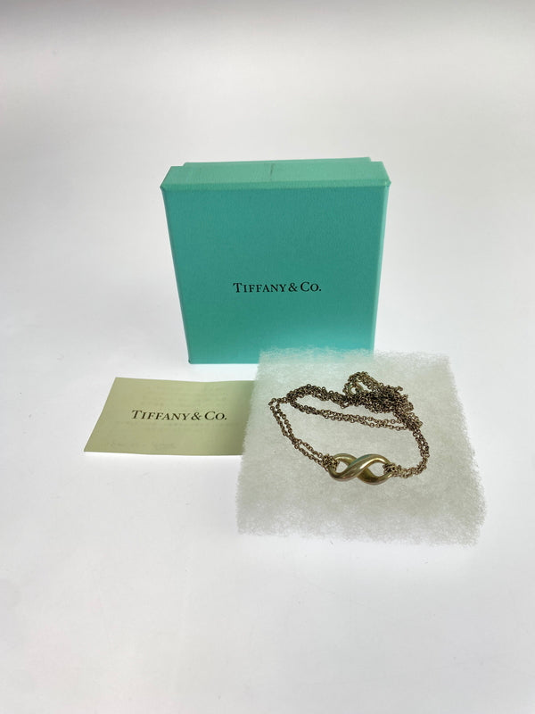 【中古品】【レディース】 TIFFANY ティファニー INFINITY NECKLACE インフィニティ ネックレス ジュエリー コレクション アクセサリー 無限 シルバー925 182-260830-em-40-min カラー：シルバー 万代Net店