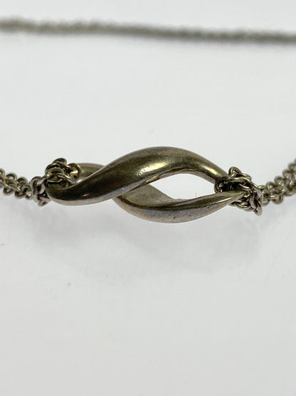 【中古品】【レディース】 TIFFANY ティファニー INFINITY NECKLACE インフィニティ ネックレス ジュエリー コレクション アクセサリー 無限 シルバー925 182-260830-em-40-min カラー：シルバー 万代Net店