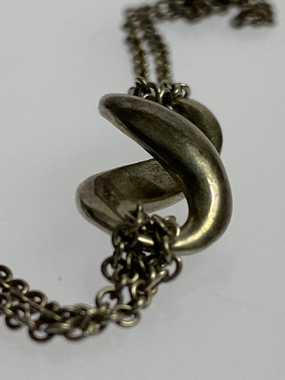 【中古品】【レディース】 TIFFANY ティファニー INFINITY NECKLACE インフィニティ ネックレス ジュエリー コレクション アクセサリー 無限 シルバー925 182-260830-em-40-min カラー：シルバー 万代Net店