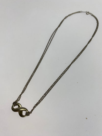 【中古品】【レディース】 TIFFANY ティファニー INFINITY NECKLACE インフィニティ ネックレス ジュエリー コレクション アクセサリー 無限 シルバー925 182-260830-em-40-min カラー：シルバー 万代Net店