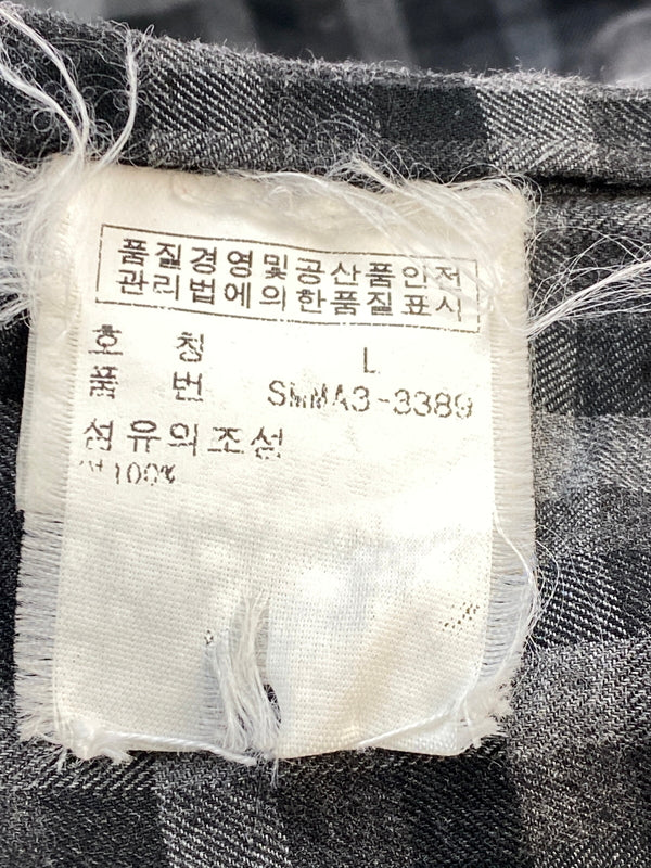 【中古品】【メンズ】 RALPH LAUREN ラルフローレン BLAKE CHECK SHIRT ブレイク チェック シャツ 格子柄 メンズ 長袖シャツ トップス 146-260901-em-19-min サイズ：L カラー：グレー（チェック柄） 万代Net店