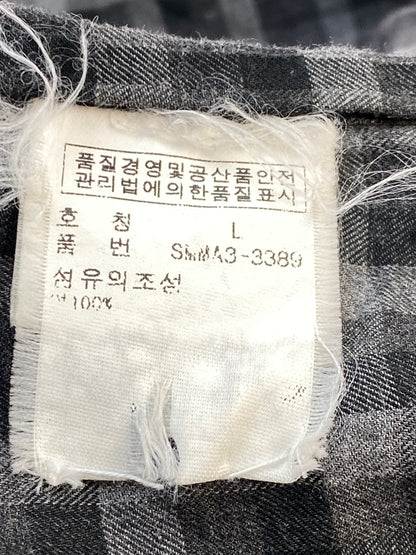 【中古品】【メンズ】 RALPH LAUREN ラルフローレン BLAKE CHECK SHIRT ブレイク チェック シャツ 格子柄 メンズ 長袖シャツ トップス 146-260901-em-19-min サイズ：L カラー：グレー（チェック柄） 万代Net店