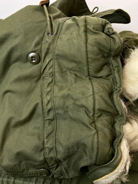 【現状渡し品】【メンズ】 U.S.ARMY ユーエスアーミー M-65 FISH TAIL PARKA フィッシュテイル パーカ メンズ アウター ミリタリージャケット ヴィンテージ 防寒コート 146-260825-em-38-min サイズ：M カラー：モスグリーン 万代Net店