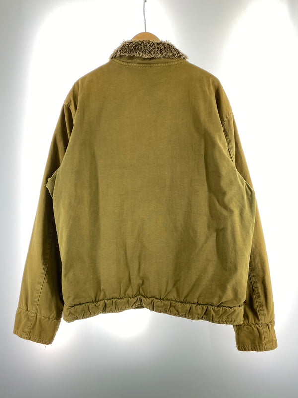 【中古品】【メンズ】 RON HASLAM ロン・ハスラム N-1 DECK JACKET ダックジャケット ミリタリージャケット 146-260910-ta-12-min サイズ：XL カラー：カーキ系 万代Net店