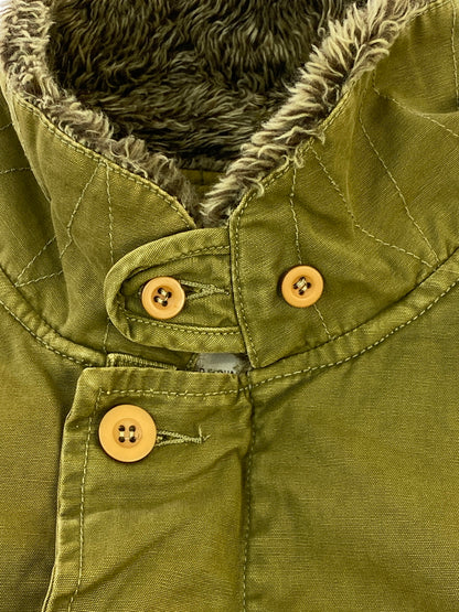 【中古品】【メンズ】 RON HASLAM ロン・ハスラム N-1 DECK JACKET ダックジャケット ミリタリージャケット 146-260910-ta-12-min サイズ：XL カラー：カーキ系 万代Net店