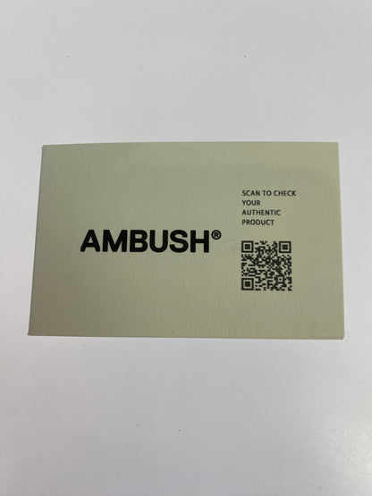 【中古品】【メンズ】 AMBUSH アンブッシュ RUBBER BOOTS ラバー ブーツ 長靴 スクエアトゥ チャンキーソール レインブーツ 162-260825-em-34-min サイズ：41 カラー：GRAY/BLACK 万代Net店