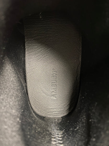 【中古品】【メンズ】 AMBUSH アンブッシュ RUBBER BOOTS ラバー ブーツ 長靴 スクエアトゥ チャンキーソール レインブーツ 162-260825-em-34-min サイズ：41 カラー：GRAY/BLACK 万代Net店