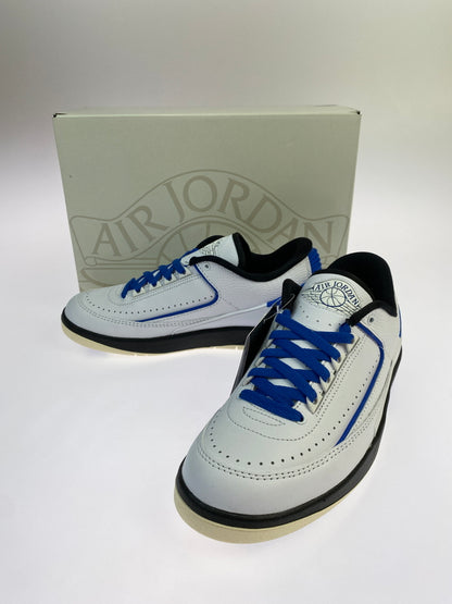 【中古品】【メンズ】 NIKE ナイキ WOMEN'S AIR JORDAN 2 RETRO LOW VARSITY ROYAL DX4401-104 ウィメンズ エアジョーダン2 レトロ ロー メンズ スニーカー シューズ 靴 160-260825-em-15-min サイズ：26.0cm カラー：WHITE/VARSITY ROYAL-BLACK 万代Net店