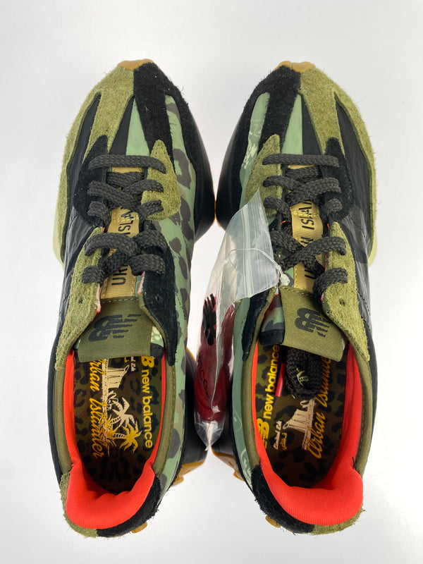 【中古品】【メンズ】 NEW BALANCE ニューバランス MLVINCE MS327TG メルヴィンス メンズ スニーカー シューズ 靴 コラボ 162-260825-em-27-min サイズ：25.5cm カラー：ミリタリーグリーン / ブラック / ホワイト 万代Net店