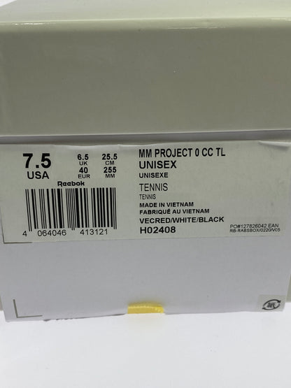 【中古品】【メンズ】 MAISON MARGIELA メゾン マルジェラ × REEBOK リーボック MM PROJECT 0 CC TL H02408 クラブC TL スニーカーメンズ シューズ 靴 162-260825-em-31-min サイズ：25.5cm カラー：ベクターレッド 万代Net店