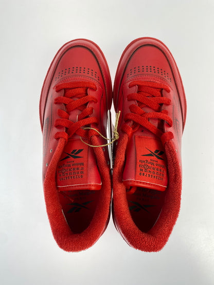 【中古品】【メンズ】 MAISON MARGIELA メゾン マルジェラ × REEBOK リーボック MM PROJECT 0 CC TL H02408 クラブC TL スニーカーメンズ シューズ 靴 162-260825-em-31-min サイズ：25.5cm カラー：ベクターレッド 万代Net店