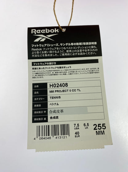 【中古品】【メンズ】 MAISON MARGIELA メゾン マルジェラ × REEBOK リーボック MM PROJECT 0 CC TL H02408 クラブC TL スニーカーメンズ シューズ 靴 162-260825-em-31-min サイズ：25.5cm カラー：ベクターレッド 万代Net店