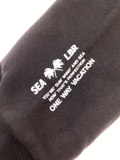 【中古品】【メンズ】 LIBERE×WIND AND SEA リベーレ ウィンダンシー CREWNECK SWEAT SHIRT クルーネック スウェット シャツ WDS-C-LBR-23-Q2-04 トレーナー 142-260830-hu-54-min サイズ：M カラー：ブラック 万代Net店