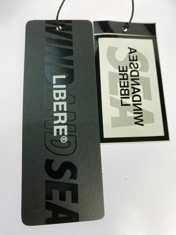 【中古品】【メンズ】 LIBERE×WIND AND SEA リベーレ ウィンダンシー CREWNECK SWEAT SHIRT クルーネック スウェット シャツ WDS-C-LBR-23-Q2-04 トレーナー 142-260830-hu-54-min サイズ：M カラー：ブラック 万代Net店