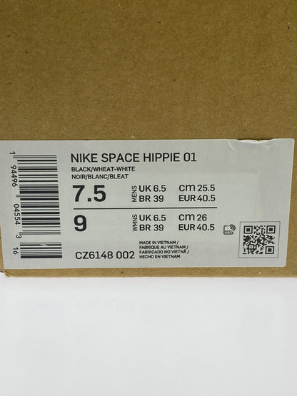 【中古品】【メンズ】 NIKE SPACE HIPPIE 01 WHEAT WHITE CZ6148-002 スペース ヒッピー 01 メンズ スニーカー シューズ 靴 160-260825-em-14-min サイズ：25.5cm カラー：BLACK/WHEAT-WHITE 万代Net店