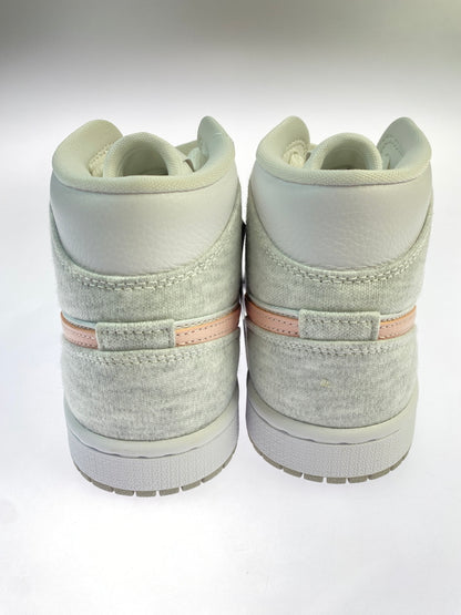 【中古品】【レディース】 NIKE ナイキ WOMEN'S AIR JORDAN 1 MID SE ウィメンズ エアジョーダン1 ミッド SE レディース スニーカー シューズ 靴 166-260825-em-26-min サイズ：24.0cm カラー：LIGHT IRON ORE 万代Net店