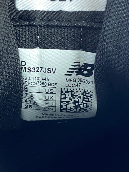 【中古品】【メンズ】 JOSHUA VIDES ジョシュア・ヴィーダス × NEW BALANCE ニューバランス MS327JSV BLACK スニーカー メンズ シューズ 靴 162-260825-em-29-min サイズ：26.0cm カラー：JOSHUA VIDES BLACK 万代Net店