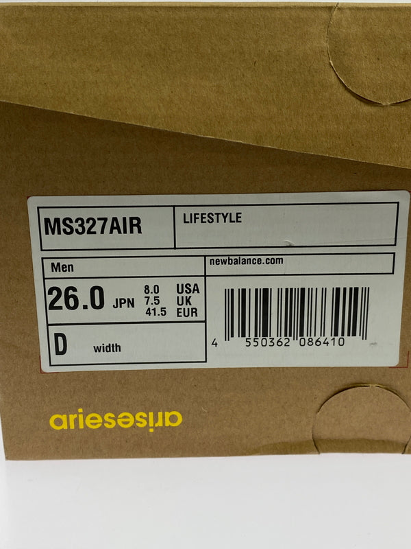 【中古品】【メンズ】 ARIES アリーズ × NEW BALANCE ニューバランス 327 スニーカー メンズ シューズ 靴 コラボ 162-260825-em-28-min サイズ：26.0cm カラー：BLACK 万代Net店