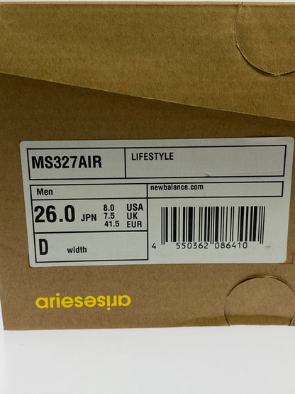 【中古品】【メンズ】 ARIES アリーズ × NEW BALANCE ニューバランス 327 スニーカー メンズ シューズ 靴 コラボ 162-260825-em-28-min サイズ：26.0cm カラー：BLACK 万代Net店