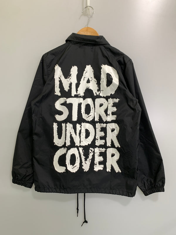 【中古品】【メンズ】 UNDERCOVER アンダーカバー 16AW MADSTORE COACH JACKET UCR9204 2016年秋冬 マッドストア コーチジャケット メンズ アウター 140-260908-KS-16-min サイズ：S カラー：ブラック 万代Net店