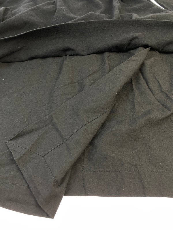 【中古品】【メンズ】 JULIUS ユリウス レイヤード クルーネック LS TEE ロングスリーブ ティー 607CUM6 長袖 Tシャツ 140-260830-hu-52-min サイズ：1 カラー：ブラック 万代Net店