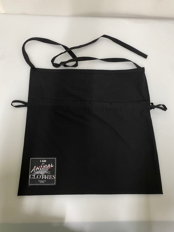 【中古品】【メンズ/レディース】 S'LE YOHJI YAMAMOTO ヨウジヤマモト ポリパッチ エプロンバッグ 多機能バッグ 巾着 肩掛け 188-260830-em-11-min カラー：ブラック 万代Net店