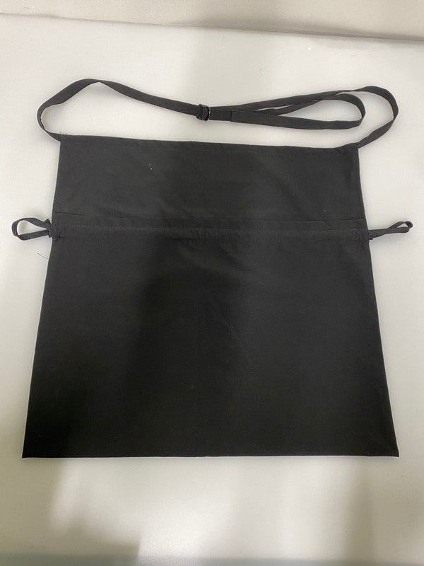 【中古品】【メンズ/レディース】 S'LE YOHJI YAMAMOTO ヨウジヤマモト ポリパッチ エプロンバッグ 多機能バッグ 巾着 肩掛け 188-260830-em-11-min カラー：ブラック 万代Net店