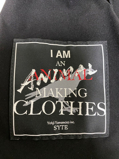 【中古品】【メンズ/レディース】 S'LE YOHJI YAMAMOTO ヨウジヤマモト ポリパッチ エプロンバッグ 多機能バッグ 巾着 肩掛け 188-260830-em-11-min カラー：ブラック 万代Net店